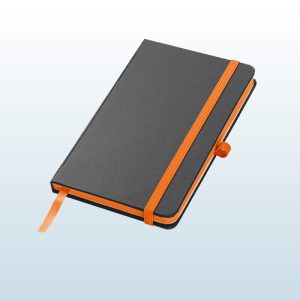 A6 beležka s črtami in elastiko Rostock ME3411