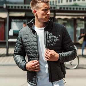 Moška prešita jakna EM701