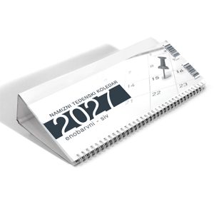 Koledar Namizni ležeči - Enobarvni SIV J1235