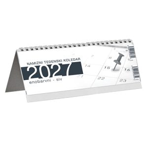 Koledar Namizni pokončni - Enobarvni SIV J1231
